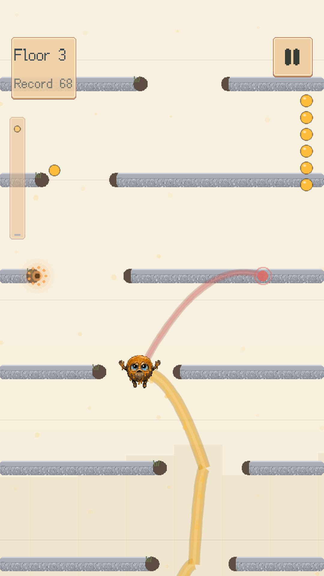 Dibby Bloom — Tap in rhythm to build an arch