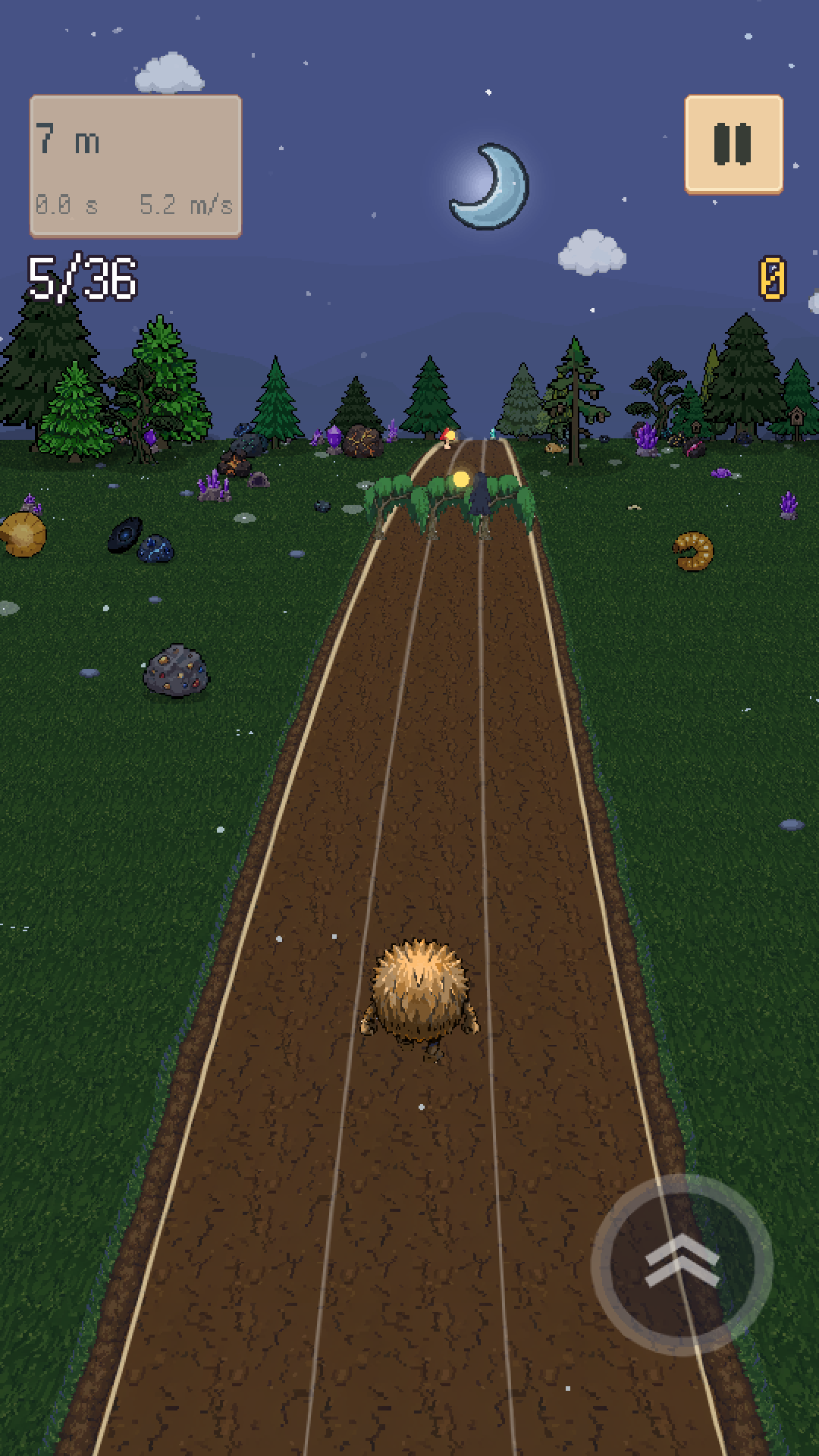 Dibby Dash — Soft biomes, every run
