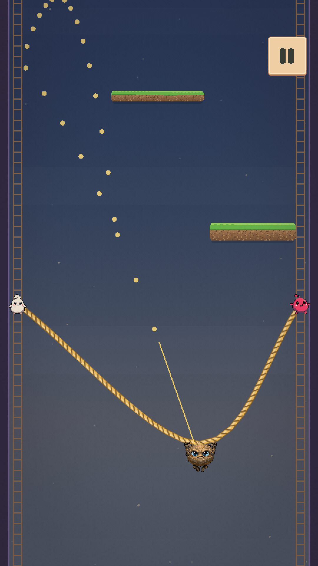 Dibby Sling — Pull the rope, aim the arc